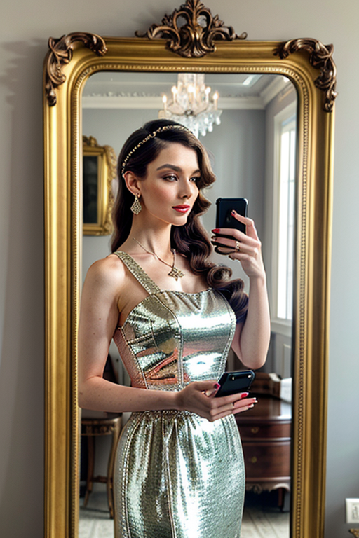 aesthetic mirror selfie girl quotes