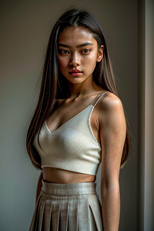 uniform models for college girls